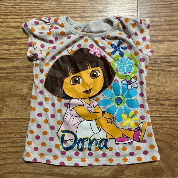 Nickelodeon | Shirts & Tops | Dora The Explorer Tshirt 3t | Poshmark